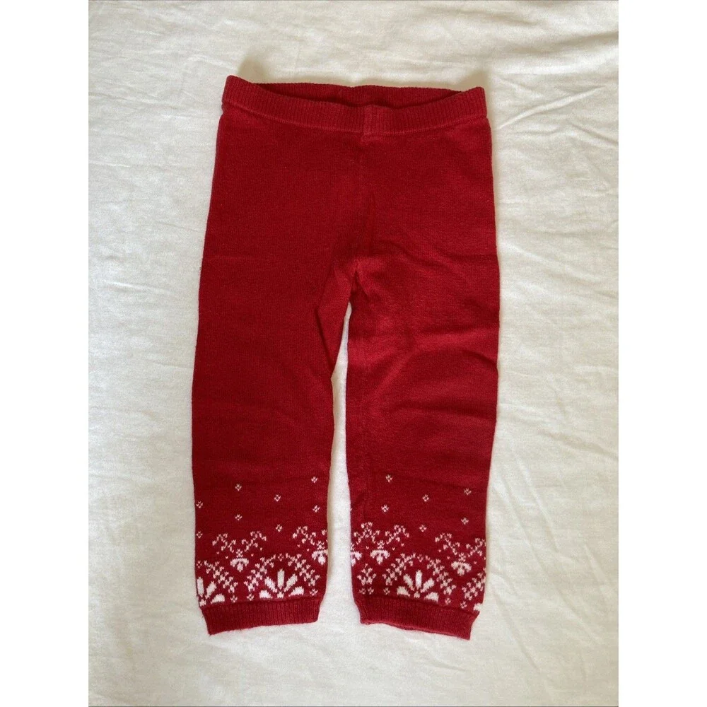 12 Months Carter’s baby girl clothes - one piece pants | winter snow theme